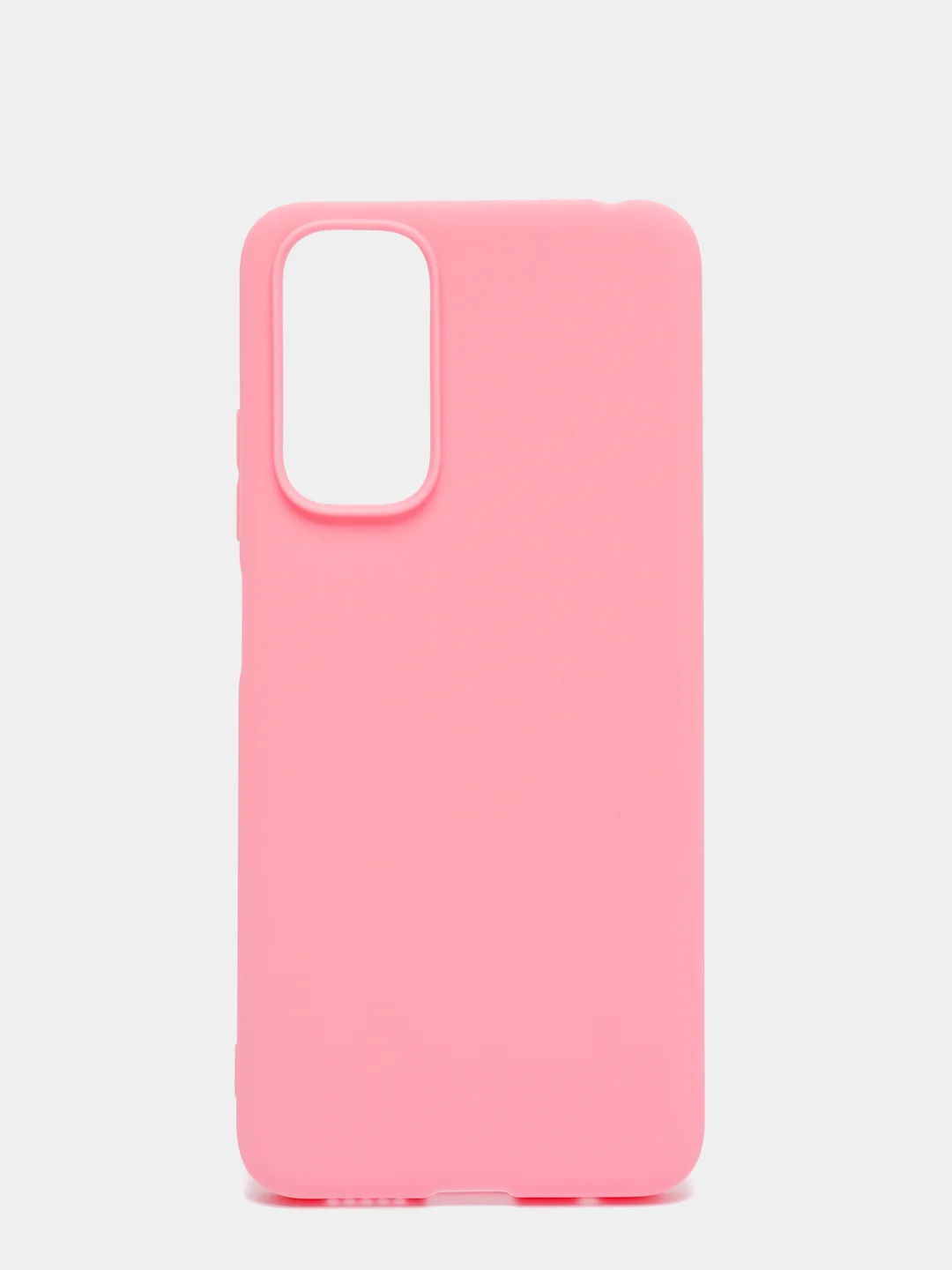 Розовый чехол силиконовый, матовый, для Xiaomi Redmi Note 11 4G, Redmi Note 11S, Редми Нот 11С