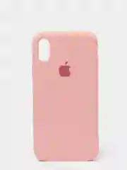 Пудровый чехол с бархатом внутри IPhone X / XS