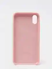 Пудровый чехол с бархатом внутри IPhone X / XS