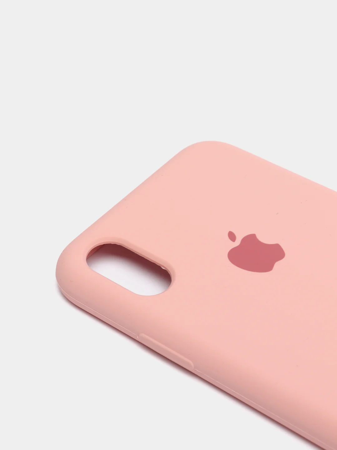 Пудровый чехол с бархатом внутри IPhone X / XS