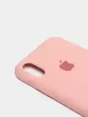 Пудровый чехол с бархатом внутри IPhone X / XS