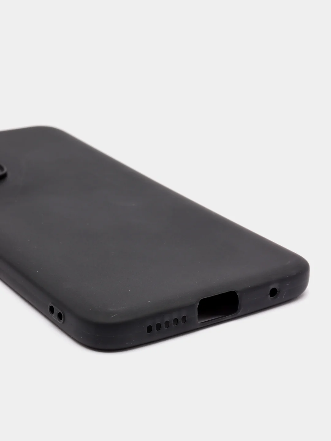 Черный чехол силиконовый, матовый, для Xiaomi Redmi Note 11 4G, Redmi Note 11S, Редми Нот 11С