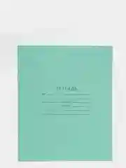 Тетрадь 12 листов линейка "Зелёная обложка". Набор 5/10/20 штук. Белизна 95-100%