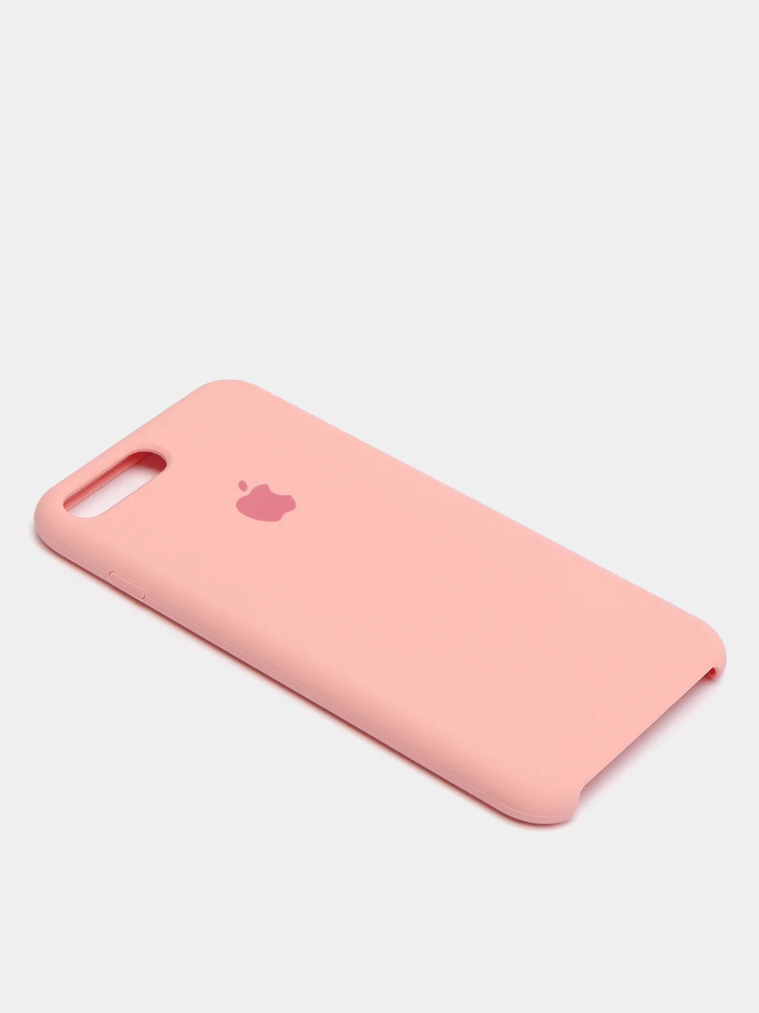 Розовый чехол не пачкающийся с бархатом внутри для Iphone 7 Plus, 8 Plus, 7+, 8+