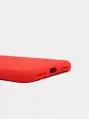 Алый чехол с бархатом внутри IPhone X / XS