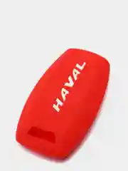 Красный чехол для смарт-ключей HAVAL F7, F7x, H6, H9, М6, Jolion, Dargo, силиконовый