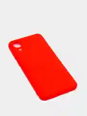 Красный чехол Samsung Galaxy A03 Core, Самсунг Галакси А03 Кор силиконовый, цветной, матовый