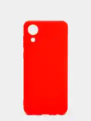 Красный чехол Samsung Galaxy A03 Core, Самсунг Галакси А03 Кор силиконовый, цветной, матовый