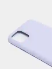 Сиреневый чехол с бархатом внутри и защитой камеры Iphone 11 PRO MAX