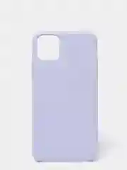 Сиреневый чехол с бархатом внутри и защитой камеры Iphone 11 PRO MAX