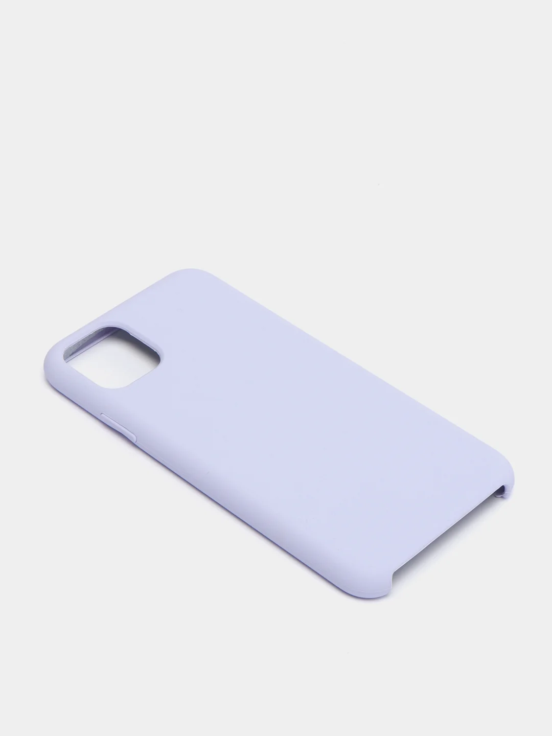 Сиреневый чехол с бархатом внутри и защитой камеры Iphone 11 PRO MAX