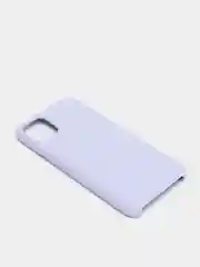 Сиреневый чехол с бархатом внутри и защитой камеры Iphone 11 PRO MAX