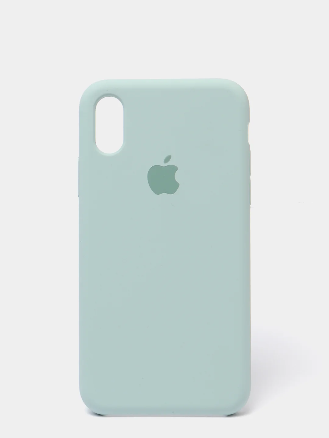 Мятный чехол с бархатом внутри IPhone X / XS