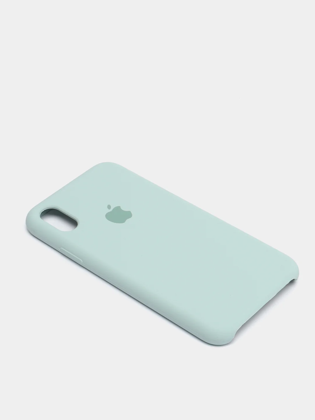 Мятный чехол с бархатом внутри IPhone X / XS