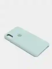 Мятный чехол с бархатом внутри IPhone X / XS