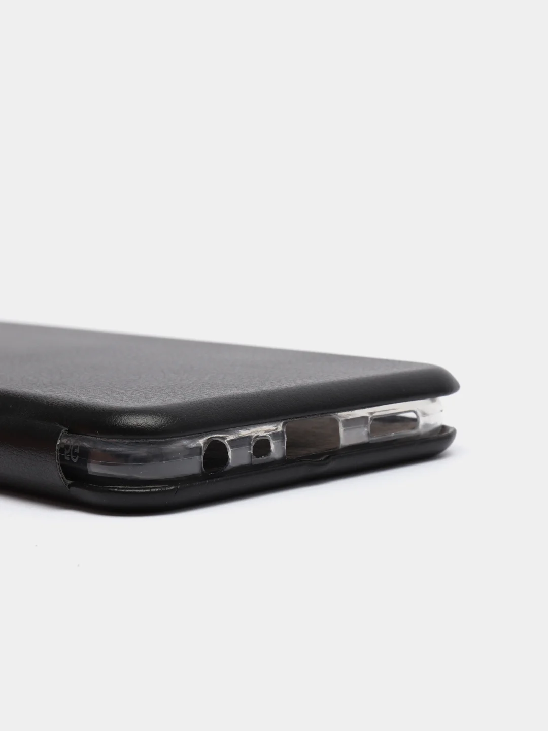 Черный чехол-книжка для OPPO A16 / OPPO A55 5G / OPPO A54
