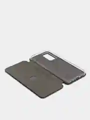 Черный чехол-книжка для OPPO A16 / OPPO A55 5G / OPPO A54