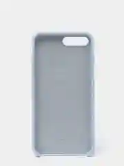 Голубой чехол не пачкающийся с бархатом внутри для Iphone 7 Plus, 8 Plus, 7+, 8+