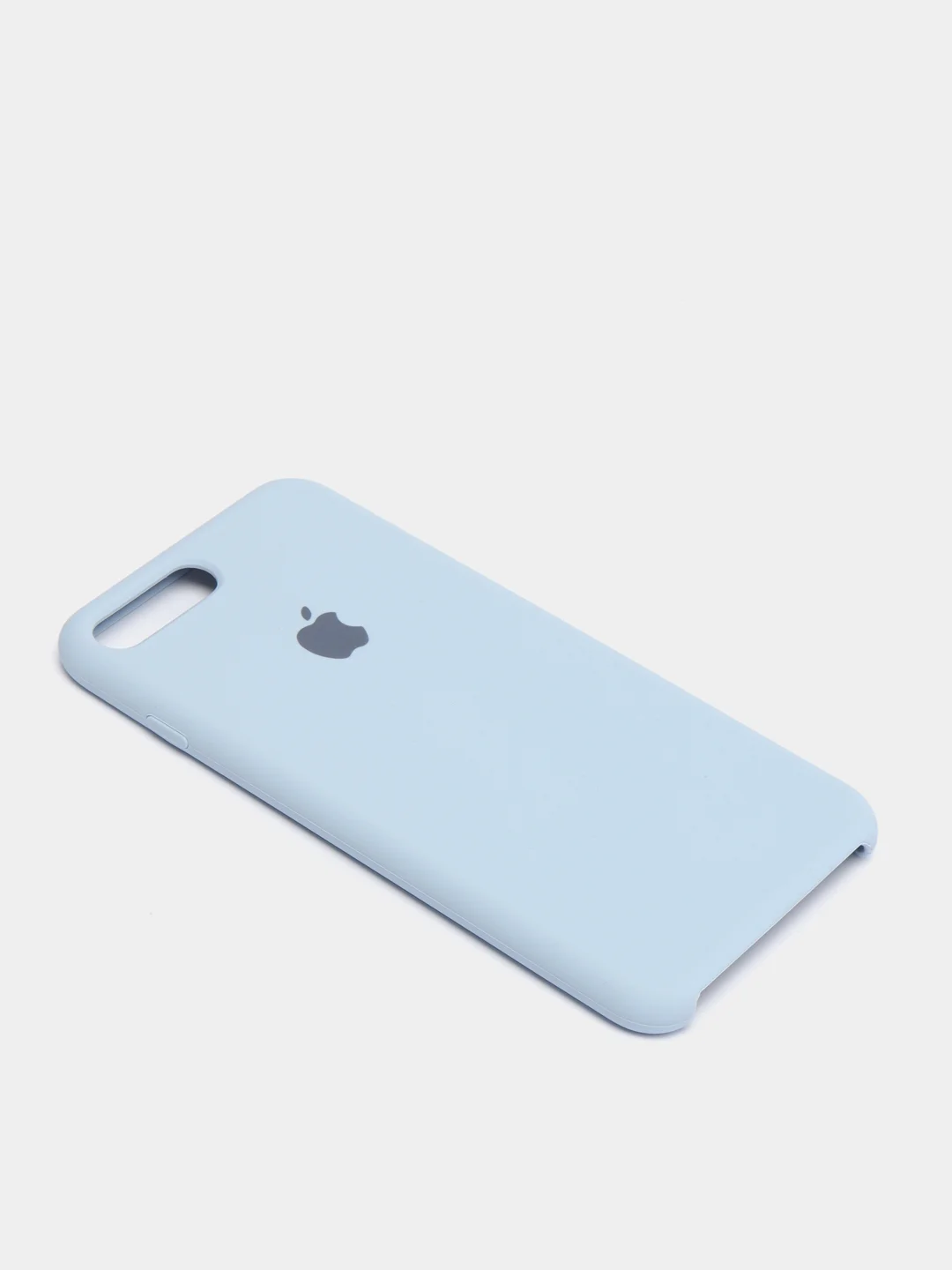 Голубой чехол не пачкающийся с бархатом внутри для Iphone 7 Plus, 8 Plus, 7+, 8+