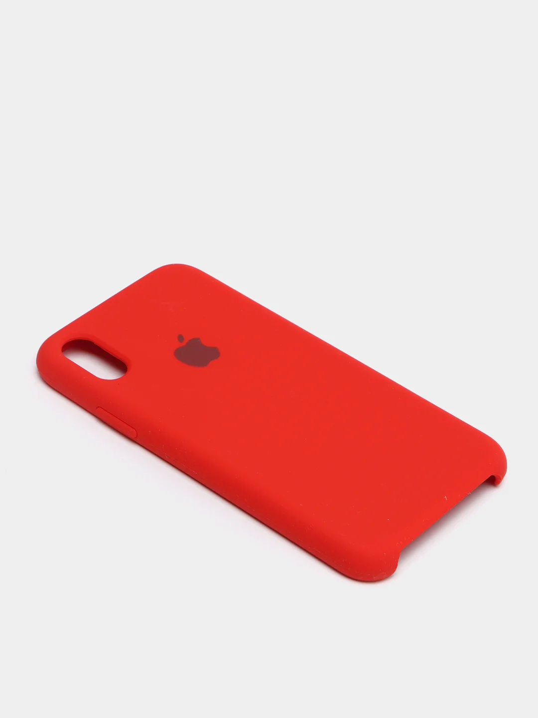 Кораллово-розовый чехол с бархатом внутри IPhone X / XS