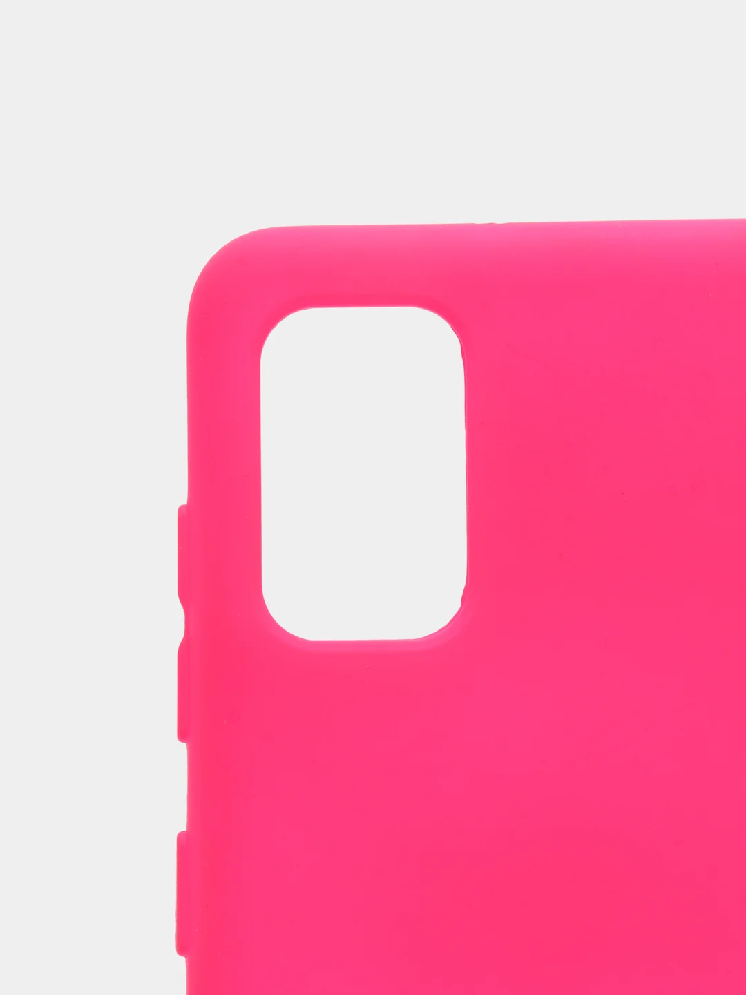 Фуксия чехол Silicone Cover для Samsung Galaxy A41, Самсунг Галакси А41 силиконовый
