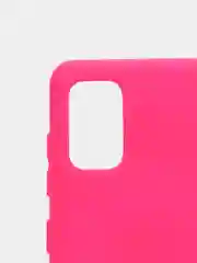 Фуксия чехол Silicone Cover для Samsung Galaxy A41, Самсунг Галакси А41 силиконовый