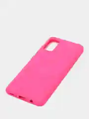 Фуксия чехол Silicone Cover для Samsung Galaxy A41, Самсунг Галакси А41 силиконовый