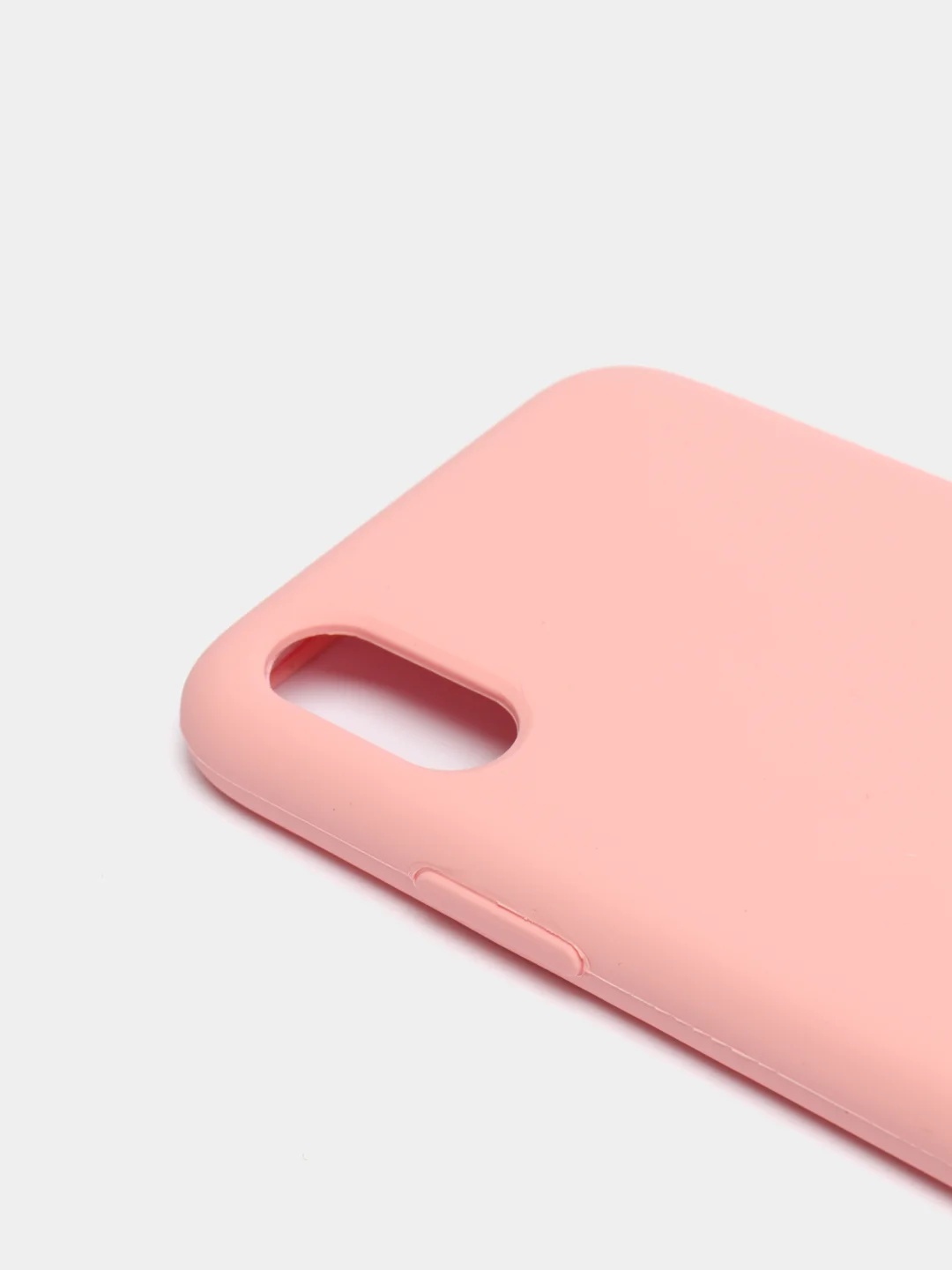 Розовый чехол с бархатом внутри IPhone X / XS