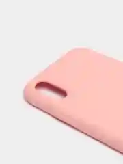 Розовый чехол с бархатом внутри IPhone X / XS