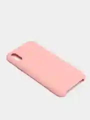 Розовый чехол с бархатом внутри IPhone X / XS