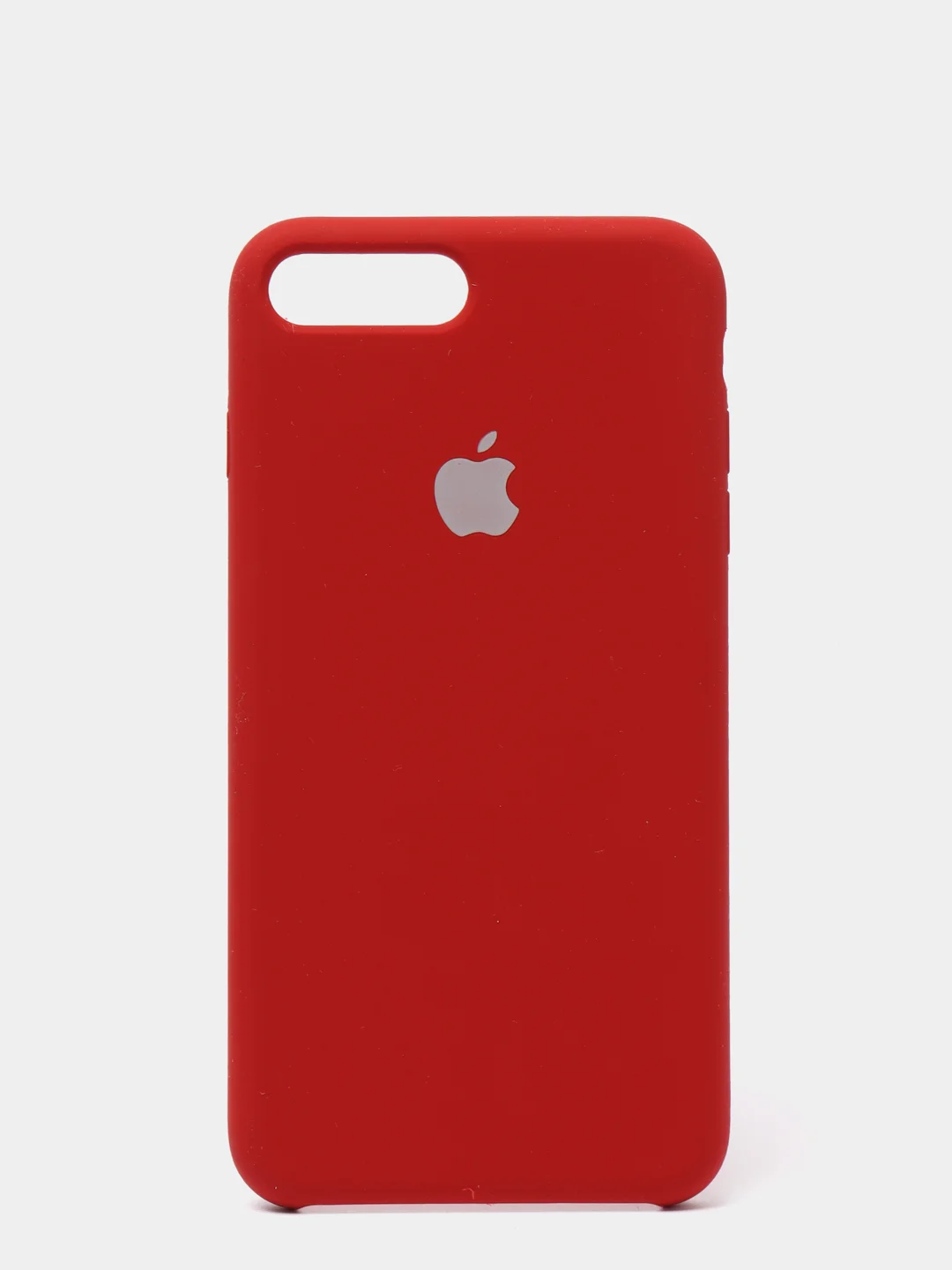 Красный чехол не пачкающийся с бархатом внутри для Iphone 7 Plus, 8 Plus, 7+, 8+