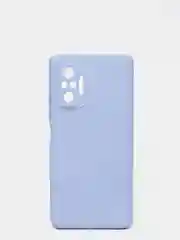 Лавандовый чехол для Xiaomi Redmi NOTE 10 pro с защитой камеры и бархатом внутри