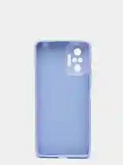 Лавандовый чехол для Xiaomi Redmi NOTE 10 pro с защитой камеры и бархатом внутри