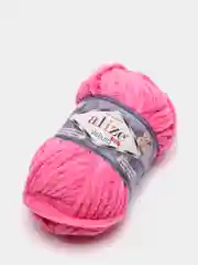 Фуксия пряжа плюшевая Alize Velluto