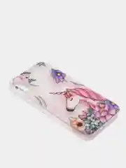 Коралловый меланж чехол IPhone X, XS
