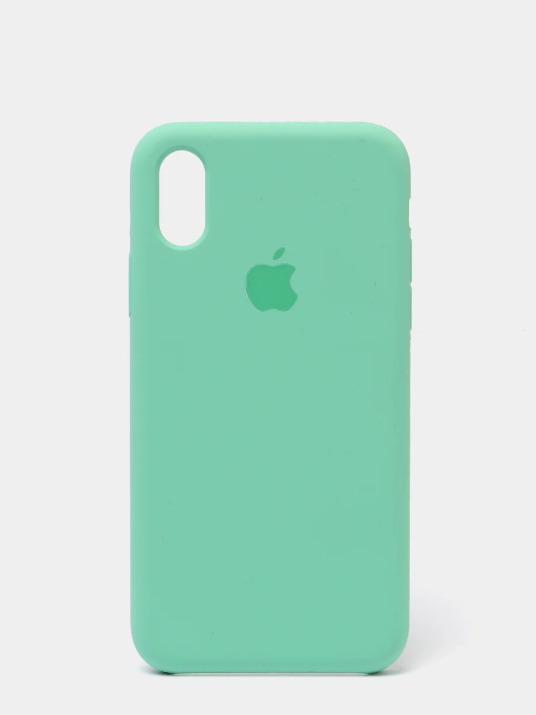 Лесной зеленый чехол с бархатом внутри IPhone X / XS