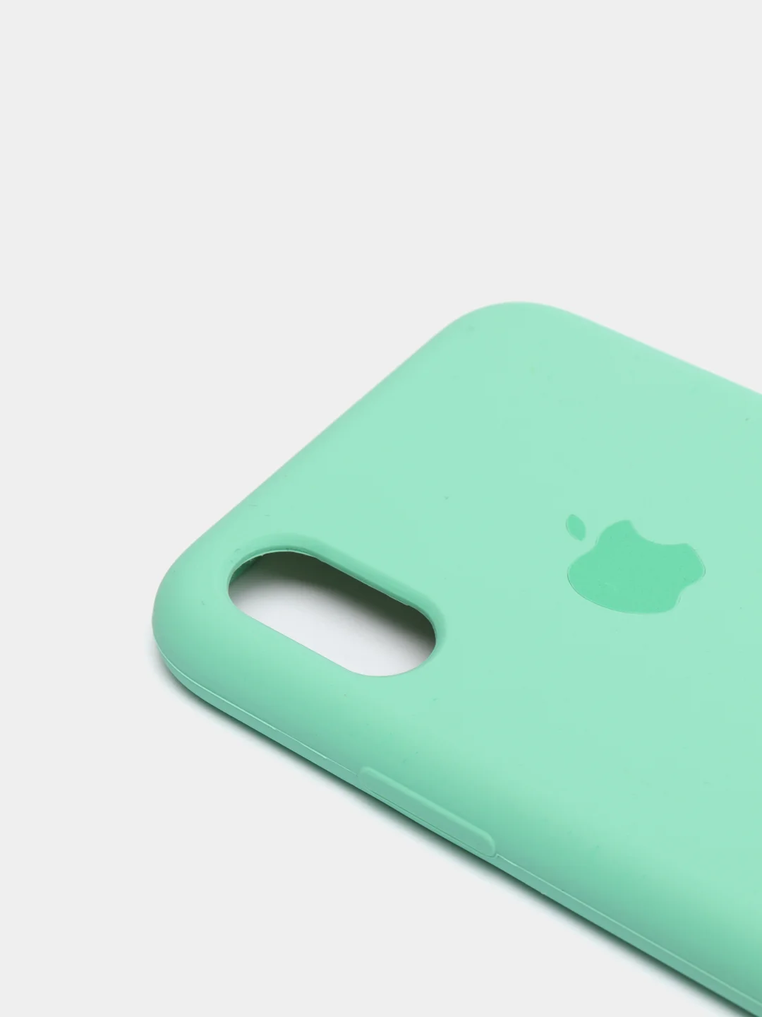 Лесной зеленый чехол с бархатом внутри IPhone X / XS