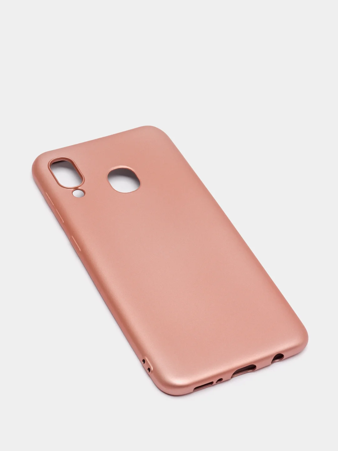 Конфетный чехол Samsung Galaxy A20 / A30, Самсунг Галакси А20 / А30 силиконовый матовый металлик
