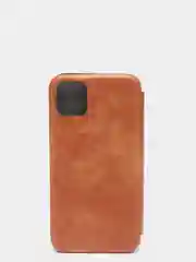 Коричневый чехол книжка iPhone 11 Pro Max