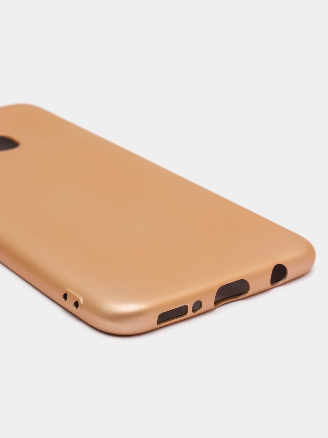 Слоновая кость чехол Samsung Galaxy A20 / A30, Самсунг Галакси А20 / А30 силиконовый матовый металлик