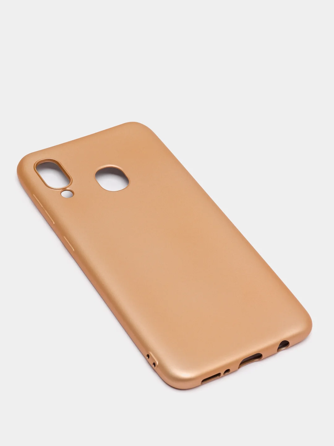 Слоновая кость чехол Samsung Galaxy A20 / A30, Самсунг Галакси А20 / А30 силиконовый матовый металлик