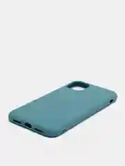 Небесно-голубой чехол для iPhone (Айфон) 11 силиконовый, синий