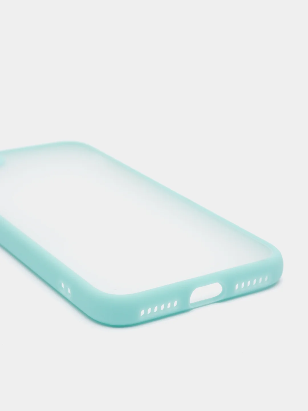Бирюзовый iphone 7 / 8 / SE 2020 чехол матовый с цветными кнопками