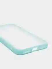 Бирюзовый iphone 7 / 8 / SE 2020 чехол матовый с цветными кнопками