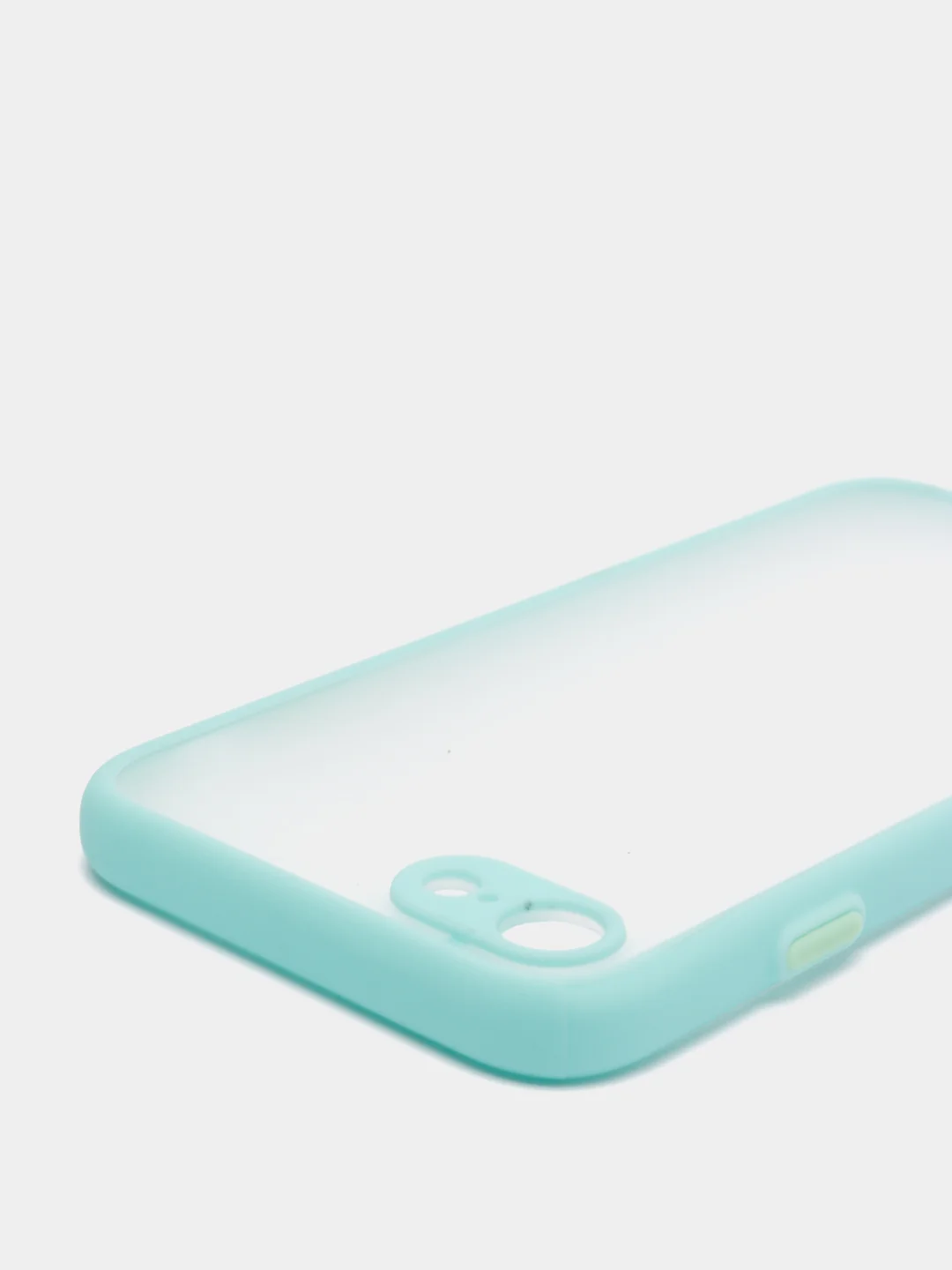 Бирюзовый iphone 7 / 8 / SE 2020 чехол матовый с цветными кнопками