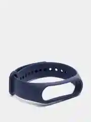 Темно-синий силиконовый ремешок для фитнес-браслетов Xiaomi Mi Band 3/4
