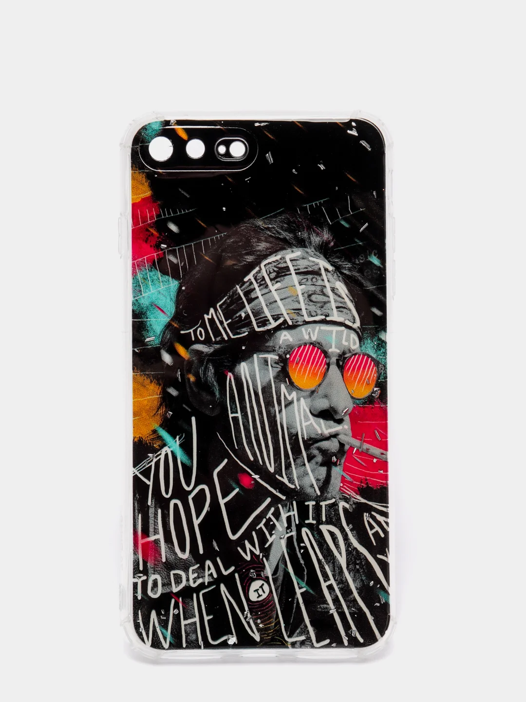 Песочный хаки чехол Apple iPhone 7 / 8 / SE 2020, 5 / 5s / SE 2016, 7 Plus / 8+ силиконовый с рисунком