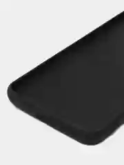 Черный чехол Xiaomi Redmi K30 Pro / Poco F2 Pro с закрытым низом и бархатом внутри Silicone Cover