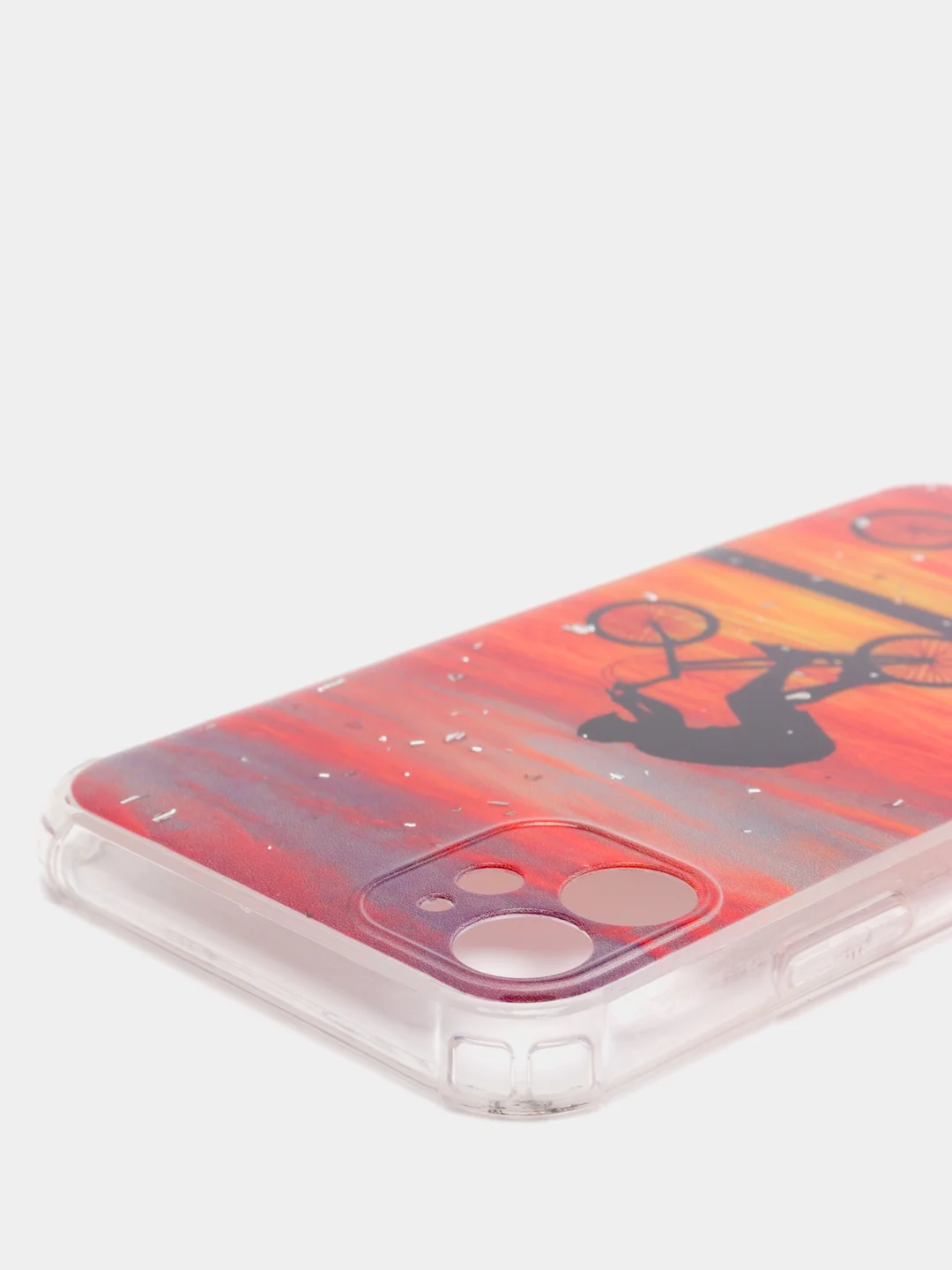 Кораллово-розовый чехол Apple iPhone 11 чехол силиконовый с рисунком