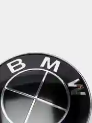 Черный эмблема для автомобилей BMW, передняя, задняя, 82 мм, 74 мм